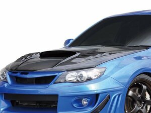 新品☆MAC【マック】　Msports　インプレッサWRX STi（GVB・GVF）　ボンネット[FRP]（未塗装）