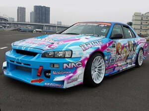 新品☆URAS【ユーラス】　TYPE-GT　スカイライン 4ドア(R34)　エアロパーツ3点セット(FRP/未塗装)　【のむけん|ノムケン】