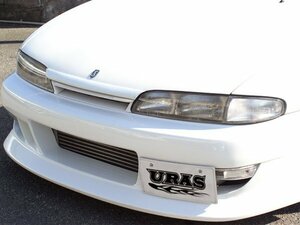 新品☆URAS【ユーラス】　ボンネットリップ(FRP/未塗装)　シルビア 前期(S14)　【のむけん|ノムケン】