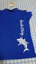 ♪137☆未使用・保管品☆半袖Tシャツ　青SHARK150_画像4