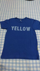 ♪176☆未使用・保管品・タグなし☆半袖Tシャツ　青きりん130