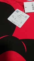 ♪176☆未使用・保管品☆DISNEY☆綿100　ミッキー半袖Tシャツ　　赤140_画像3