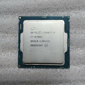 Intel Core i7 6700K 動作確認済み 動作品