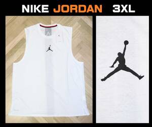 送料無料 特価即決【未使用】 NIKE ★ DRI-FIT エア S/L トップ (3XLサイズ) ★ JORDAN タンクトップ ノースリーブ DV6671