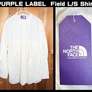 送料無料 即決【未使用】 THE NORTH FACE PURPLE LABEL nanamica ★ Field L/S Shirt (XLサイズ) ★ ノースフェイス シャツ NT3311N 