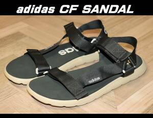 送料無料 即決【未使用】 adidas ★ CF SANDAL (28.5cm) ★ アディダス コンフォート サンダル EG6515 マジックテープ調整