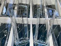 カメイグラス ◆タンブラー９個 八角タンブラー◆ カメイガラス ９コ KAMEI GLASS MADE IN THAILAND 未使用_画像4