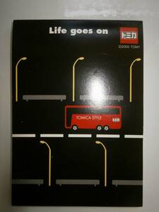 メモ パッド　◆トミカ　Life goes on 2005◆　未使用