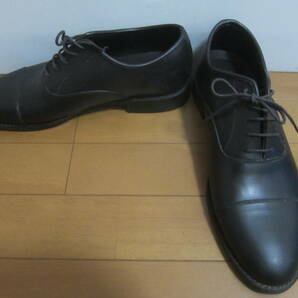 THE SUIT COMPANY ザ・スーツカンパニー 革靴 ビジネスシューズ ストレートチップ ウォータープルーフ 黒 サイズL(27.5-28㎝位) O2405Bの画像1