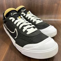 KT240426 D-64 NIKE ナイキ DROP TYPE ドロップ タイプ カジュアルスニーカー ローカットスニーカー ブラック メンズ 27cm_画像1