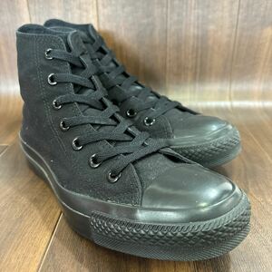 KT240426 D-64 CONVERSE コンバース ALLSTAR オールスター ハイカットスニーカー カジュアルスニーカー ブラック メンズ 24.5cm