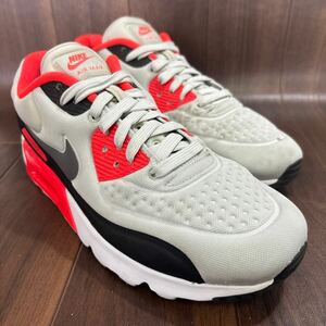 KT240426 D-65 NIKE ナイキ AIRMAX エアマックス 90 ultra se カジュアルスニーカー ローカットスニーカー グレー系 メンズ 24.5cm