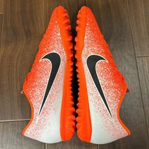 KT240426 D-66 NIKE ナイキ MERCURIAL マーキュリアル サッカーシューズ スポーツシューズ ランニングシューズ オレンジ メンズ 23.5cm_画像6