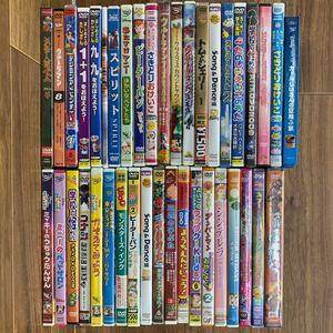 US240429 E-168 DVD Kids anime summarize 41 sheets child oriented Disney Tom . Jerry Mickey Mouse school. ghost story Anpanman operation not yet verification 