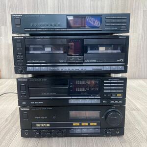 US240510 C-41 Technics テクニクス システムコンポ ST-D5000 SL-D5000 RS-D5000 SU-D5000 オーディオ機器 セット 通電確認済み コード欠品