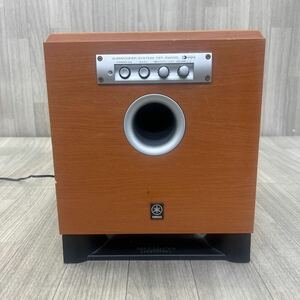 US240510 C-54 YAMAHA Yamaha YST-SW015 subwoofer sound equipment sound equipment wood grain electrification has confirmed 