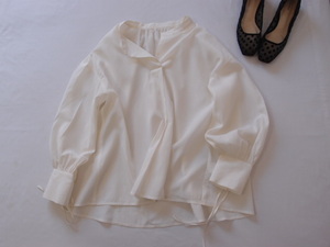 Spic and Span Crace Up Buffs Blouse