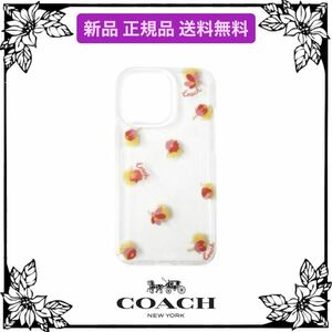 COACH コーチ iPhone13 Pro ケース クリア