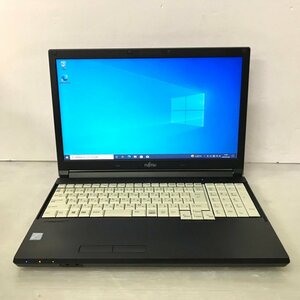 ●15.6型ビジネスノート 第7世代i3 快適SSD 富士通 LIFEBOOK A577/P (Core i3-7100U 2.4GHz/4GB/SSD 128GB/DVD/Wi-Fi/Windows10 Pro)