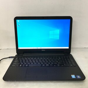 ●15.6型スタンダードノート Dell Inspiron 3521 リモートワーク ①(Pentium 2127U 1.9GHz/4GB/500GB/DVDRW/Wi-Fi/Webカメラ/Windows10)