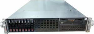 * high speed SSD start-up! SuperMicro 2U server CSE-213+X11DPi-N (Xeon GOLD 5122 3.6GHz/32GB/2.5inch SSD400GB*2+HDD1TB*6/9267-8i RAID/CentOS8)