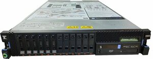 ●Power8搭載 ラック型 UNIXサーバ IBM Power System S812L [8247-21L] (10コア Power8 3.42GHz 00KV833/128GB/2.5inch 600GB*2 SAS/DVD)