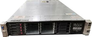 ●32コア & HDD16台装着可! 2Uラック型サーバ hp ProLiant DL385p GEN8 (16コア Opteron 6278 2.4GHz*2/64GB/300GB*4/RAID/CentOS 8.1)