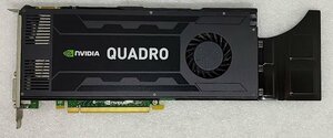 ●4K対応! NVIDIA Quadro K4000 ハイエンドグラフィックカード PCI-Express [ビデオメモリ3GB] 3840×2160 Displayport1.2×2ポート+DVI