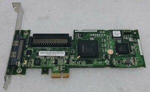 ●レア品 SCSIカード Adaptec ASC-29320LPE [Ultra320 SCSI / PCI-Express x4 / 内部1ポート 外部1ポート / 通常ブラケット]