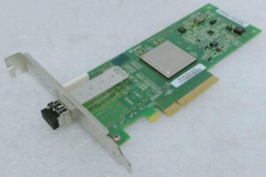 ●IBM純正 8G FibreChannel HBA QLogic QLE2560-IBMX GBIC装着済 PCI-Express x8 [P/N:42D0503 FRU:00Y5628] 通常ブラケット