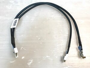 *Super Micro CBL-MCIO-1243S4Y built-in cable (MCIO x8 to 2 SlimSAS x4 STR / cable length 0.43m)