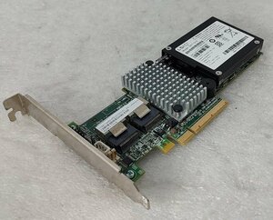 ●IBM ServeRAID M5014 SAS/SATA RAIDカード [通常ブラケット/キャッシュBT内蔵] [46M0918: LSI Logic MegaRAID OEM]