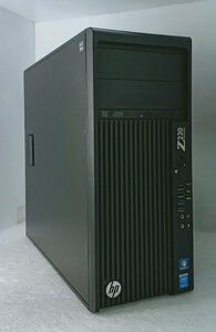 ●Xeon&グラボ搭載 格安タワー型WS HP Z230 Workstation (Xeon E3-1231 v3 3.4GHz/16GB/SSD 256GB+500GB/DVD/Radeon HD6570/Windows10 Pro)