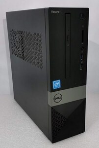 ●格安 DELL Vostro 3252 6W超低電圧仕様 スリム型デスクトップ (4コア Celeron J3160 1.6GHz/4GB/500GB/DVDマルチ/Windows10 Pro)