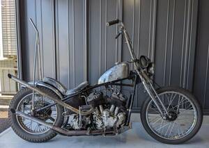 Harley-Davidson 1938年 UL knucklehead Wisco speed shop サイドバルブ ナックルヘッド パンヘッド ショベルヘッド チョッパー