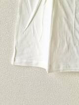 無印良品 ピマ綿 布帛 ピンタック キャミソール 紺 オフ白 ベージュ M 3枚セット / ネイビー ホワイト コットン 綿100％ まとめ売り_画像8