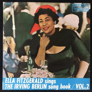【ペラジャケ】美品 プロモ 見本盤 / エラ・フィッツジェラルド「THE IRVING BERLIN SONG BOOK VOL.2」/ ELLA FITZGERALD / レア盤