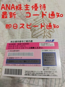 ★コード通知・即日発送★ANA株主優待券1枚 全日空 エーエヌエー 航空券 飛行機 割引券 クーポン券 チケット JAL 日本航空 安い