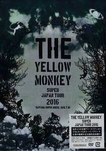 ◆新品DVD★『THE YELLOW MONKEY SUPER JAPAN TOUR 2016 SAITAMA SUPER ARENA 2016．7．10』ザ・イエロー・モンキー 楽園 カナリヤ★