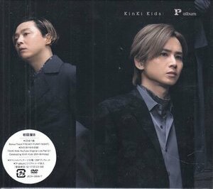 * нераспечатанный CD+DVD*[P album первое издание B / KinKi Kids] Kinki Kids Doumoto Kouichi Doumoto Tsuyoshi нет -слойный сила похоже . love Akira день. деталь синий. времена *1 иен 