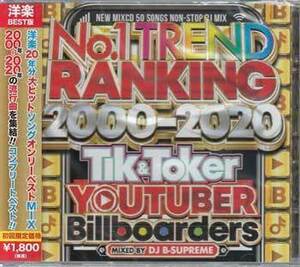 ◆未開封CD★『NO.1 TREND RANKING 2000-2020 ／ DJ B-SUPREME』洋楽 MIX シュプリーム Usher Beyonce Nelly Ne-Yo 50cent★