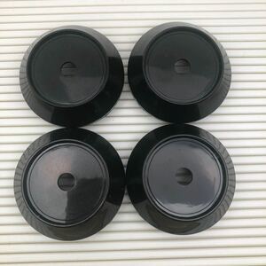 2、68mm 丸ブラック色ホイールキャップ センターキャップ タイヤ ハブ 交換、リングあり