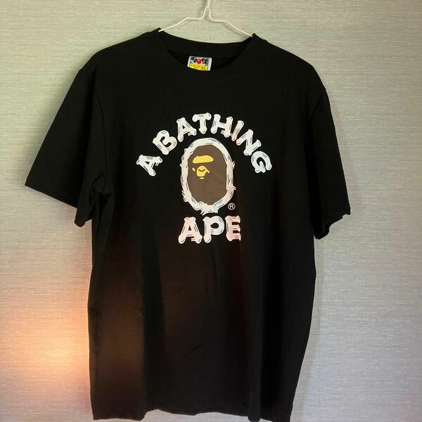 A BATHING APE Tシャツ ブラック 半袖