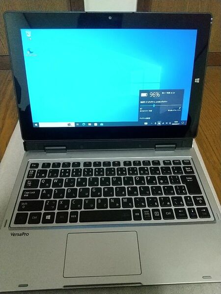 USED★NEC・VersaPro・タブレットPC・2in1★キーボード付★office2021・Win10