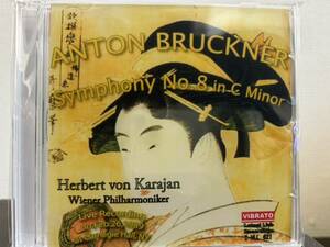 カーネギーホールのカラヤン　ブルックナー　交響曲第8番　ウィーン・フィルハーモニー　2CD