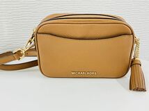 【送料無料!!美品】MICHAEL KORS マイケルコース ショルダーバッグ 32T9GF5N1L 203 ブラウン系 レディース 人気ブランド 現状品_画像2