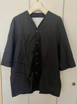 toogood THE CERAMICIST SHIRT トゥーグッド サイズ4 ブラック 黒 半袖シャツ_画像1