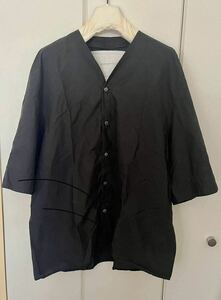 toogood THE CERAMICIST SHIRT トゥーグッド サイズ4 ブラック 黒 半袖シャツ