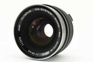 ★極上美品★オリンパス OLYMPUS ZUIKO MC AUTO-W 35MM F2 #385