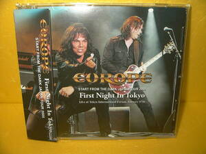 【2CD/帯付】EUROPE「First Night In Tokyo」